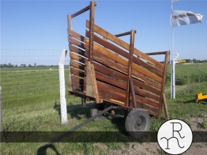 imagen cargador de hacienda de madera