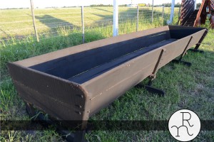 foto comederos de madera dura ganado