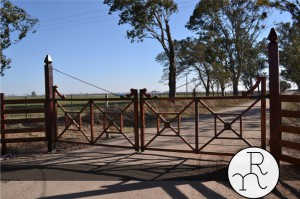 imagen de portones para estancias