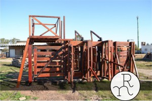 casilla manga y mangrullo para ganado vacuno imagen