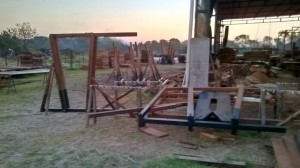 cogotero reforzado de madera de urunday